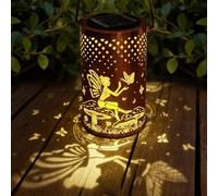 Lanternes Solaires Exterieur, lanterne solaire exterieur, IP65 Étanches Lanternes d'extérieur LED Suspendues, Lanterne Solaire Exterieur A Poser pour Jardin Extérieur Patio Balcon Camping