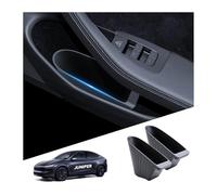 LANTU Lot de 2 poubelles de porte de voiture pour Tesla Model Y 2025-2026 - Poubelle intérieure - Poche latérale - Boîte de rangement étanche en TPE - Ajustement parfait pour Model Y Juniper