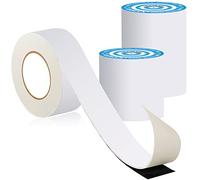 LANUCN Ruban étanche blanc en butyle, bande etancheite toiture, ruban bitumeuse autocollante pour étanchéifier les joints de caravane, de tuyauterie et réparer les fuite (10 cm x 15 m x 1 rouleau)