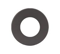LANZZAS Homeflame Tuyau de poêle tuyau de cheminée murale rosace Ø 150 mm bord 70 mm Gris