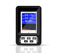 LAOYE Compteur Geiger Détecteur de Rayonnement Nu ire Détecteur de Radiations Dosimètre Radioactivité Moniteur de Rayonnement Détection Rayons Bêta Gamma X-Ray - avec écran LCD