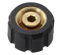 Lapiglo Adaptateur de mousse en laiton et acier inoxydable pour nettoyeur haute pression Bosch Raccord rapide Raccord de tuyau d'arrosage