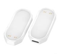 Lapiglo Adaptateur USB pour chargeur pour PLAUD pour Notepin Ai, station de charge rapide 5 V 1 A, pour mini enregistreur vocal ABS Power Brick AI, blanc (noir)