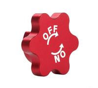 Lapiglo Bouton d'interrupteur à cliquet magnétique en alliage d'aluminium 38 outils d'entraînement, pour un réglage rapide de la direction avec deux aimants, pièce de mise à niveau en métal rouge