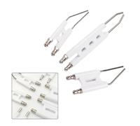 Lapiglo Brûleurs à huile usagée à double broche de type H, électrode efficace avec construction en métal, accessoire d'allumage