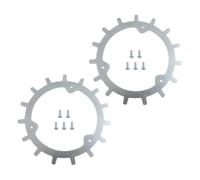 Lapiglo Crampons antidérapants pour robot tondeuse Mammotion Yuka Mini, Dreame A1 Pro, Mova 600, ViAX 300, jeu de pointes en acier laminé à froid pour une meilleure stabilité, argenté