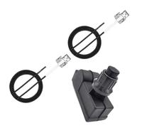 Lapiglo Interrupteur d'allumage à 2 sorties pour barbecue - Kit complet d'électrodes - Facile à installer - Double brûleur pour pièces de barbecue à gaz