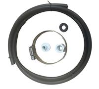 Lapiglo Kit de fixation pour sillet de chlorinateur Hayward CL200 CL220 CLX220GA - Collier de serrage et pièce de compression - Blanc