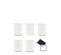 Lapiglo Kit d'extraction de glace de 3,8 l avec 5 sacs filtrants à code couleur, maille en nylon de 25 à 220 pour filtration des huiles essentielles et des herbes, réutilisable