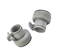 Lapiglo Lot de 2 adaptateurs de pompe de piscine Intex de 3,2 cm à 3,8 cm, connecteur de conversion de tuyau 530 à 1500 GPH pour systèmes de filtrage, partie 10722