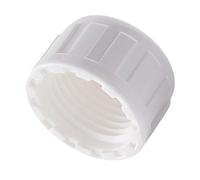 Lapiglo Lot de 2 bouchons d'obturation pour siphon d'évier de cuisine et lave-vaisselle en PVC blanc de 32 mm avec joint d'étanchéité pour évier de cuisine et lave-vaisselle