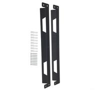 Lapiglo Lot de 2 supports de montage en métal pour ToughBuilt pour Stacktech, supports muraux en acier robuste pour boîtes à outils, espaces de travail et remorques