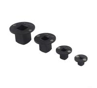 Lapiglo Lot de 4 adaptateurs de douilles à profil bas, réducteurs empilables à emboîter (1→¾, ¾→½, ½ → , →¼) pour espaces confinés