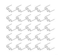 Lapiglo Lot de 500 agrafes ondulées pour réparation de plastique, soudure 0,6 mm/0,8 mm, recharges d'agrafes à chaud en acier pour pare-chocs et kit de fixation en tôle (clous de soudage STYPE 0,6 mm)