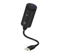 Lapiglo Projecteur d'étoiles HD flexible à 360°, alimentation USB, murs et plafonds, lampe de nuit en matériau ABS, décoration de fête et de détente (noir)