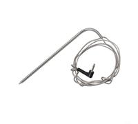 Lapiglo Sonde à viande en acier inoxydable résistant à la chaleur pour Traeger Woodridge Series, thermomètre filaire à double capteur pour cuisson de précision (1 sonde à viande)