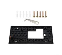 Lapiglo Support de sonnette pour sonnette vidéo Ring Battery version 2024, sans perçage, support adhésif avec retrait, support ABS sécurisé pour surfaces planes, noir