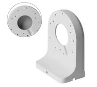 Lapiglo Support mural en aluminium robuste pour caméras dôme et globe oculaire, support de caméra de sécurité PTZ avec gestion des câbles bien rangée