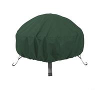 Lapiglo Tissu Oxford 210D pour brûleur rond, pour chauffage de terrasse robuste, coupe-vent, résistant aux intempéries avec sangles à boucle, 122 x 61 cm, gris (122 x 46 cm, vert)