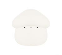 Lapiglo Veilleuse champignon à intensité variable rechargeable par USB, minuterie de 15 à 30 minutes en silicone, lampe de chevet pour enfants, contrôle du robinet, 1200 mAh longue durée