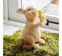 Lapin décoratif Raniah beige H/L/P env. 15/7.5/12.5 cm