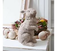 Lapin décoratif Ravencrest marron H/L/P env. 22.5/14.5/12 cm
