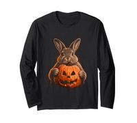 Lapin Halloween AAA Lover Jack O Lantern Face Citrouille Manche Longue