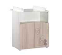 Lapinou Commode à langer 2 portes - 1 niche
