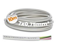 Lapp 0028607 Unitronic LiYY Câble de Données PVC 7 x 0,75 mm², 10 m