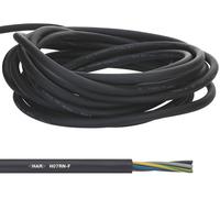 Lapp 10 mètres 1600119 H07RN-F 3x4 mm² câble caoutchouc flexible avec conducteur de protection I câble résistant aux UV pour l'extérieur I résistant à l'huile I résistant au froid I câble de raccordem
