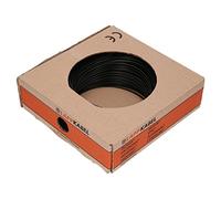 Lapp 100m Câble H05V-K 1x0,5 Fil de Câblage PVC pour Armoire, Noir | Conducteur en cuivre souple classe 5, ignifuge, 300/500 V, marquage HAR pour installation électrique et luminaires.