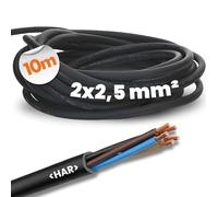 Lapp 10m H07RN-F 2x2,5 mm² Câble en Caoutchouc Flexible Résistant aux UV