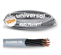 Lapp 10m Ölflex Classic 110 4X0,75mm² Câble de Commande PVC Gaine Grise