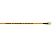 LAPP 28020001/1 Fibre optique plastique Hitronic POF 980/1000 µ Simplex orange Marchandise vendue au mètre