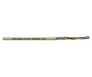 LAPP 34504-100 Câble de données UNITRONIC LIYCY 4 x 0,34 mm² Gris 100 m