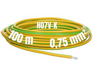 LAPP 4160200 Litze Multi-Standard SC 2.1 1 x 0.75 mm² Grün-Gelb 100 m (4160200)