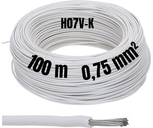 LAPP 4160205 Litze Multi-Standard SC 2.1 1 x 0.75 mm² Weiß 100 m (4160205)