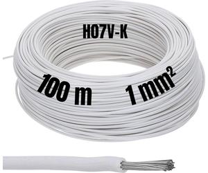 LAPP 4160305 Litze Multi-Standard SC 2.1 1 x 1 mm² Weiß 100 m (4160305)