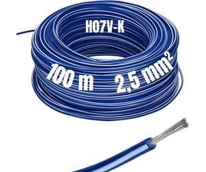 LAPP 4160526 Litze Multi-Standard SC 2.1 1 x 2.50 mm² Blau-Weiß 100 m (4160526)