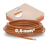 Lapp 4510031 H05V-K Câble de câblage marron 0,5 mm² 100 m