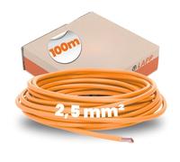 Lapp 4510092 H05V-K 0,75 mm² - Fil Simple PVC Orange - Câble Flexible | Fil de cuivre nu classe 5 pour câblage d'armoires électriques, luminaires et systèmes de signalisation en milieux secs