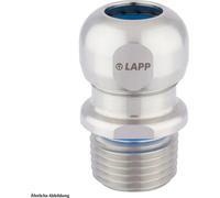 LAPP 53806781 Passage de câble Ø de serrage (max.) 17 mm Acier inoxydable 1 pce