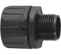 Raccord de tuyau LAPP SILVYN® FPAG-M32x1.5 55506365 noir M32 droit 1 pc(s)