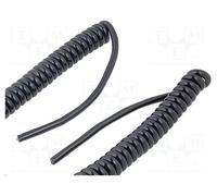 LappKabel Spiralkabel UNITRONIC® SPIRAL 200 mm / 800 mm 12 x 0.14 mm² Schwarz 73220231 1 St. (73220231)