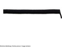 LAPP 73220262 Spiralkabel UNITRONIC® SPIRAL 300 mm / 1200 mm 6 x 0.25 mm² Schwarz 1 St. (73220262)