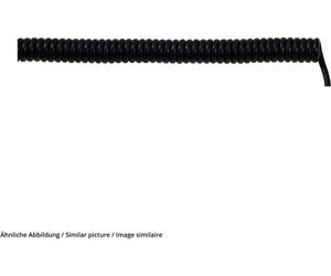 LAPP 73220262 Spiralkabel UNITRONIC® SPIRAL 300 mm / 1200 mm 6 x 0.25 mm² Schwarz 1 St. (73220262)