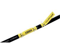 LAPP 83254750 LFL2H YE/WH Etiquette de câble Fleximark 35 x 9 mm Couleur de la surface de marquage: jaune Nombre détiquettes: 40