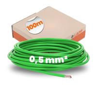 Fil de câblage H05V-K LAPP 4510121 1 x 0.50 mm² vert 100 m
