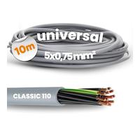 Lapp Ölflex Classic 110 Câble de Commande PVC 5x0,75 mm² Gris 10 m