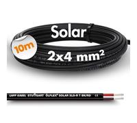 LappKabel Bund Lapp ÖLFLEX SOLAR XLS-R T 2X4mm² BK/RD Câble solaire double, 20 m 2x4 mm²
